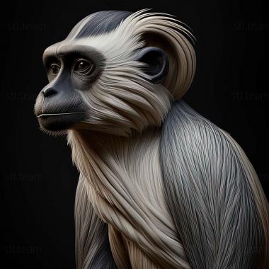 3D model Piliocolobus parmentieri (STL)